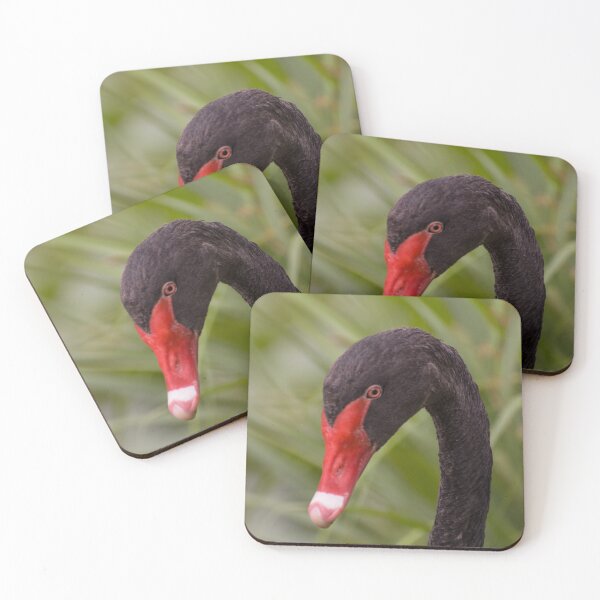 Item preview, Black swan portrait designed and sold by Zina Stromberg.