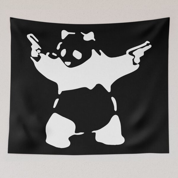 Item preview, Panda Bear with Guns designed and sold by lotusland.