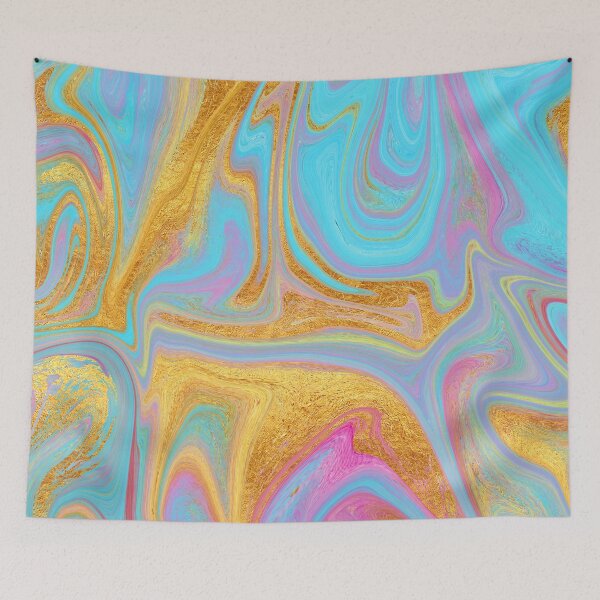 Item preview, Candy Addict Colorful Marble Abstract designed and sold by Glimmersmith.
