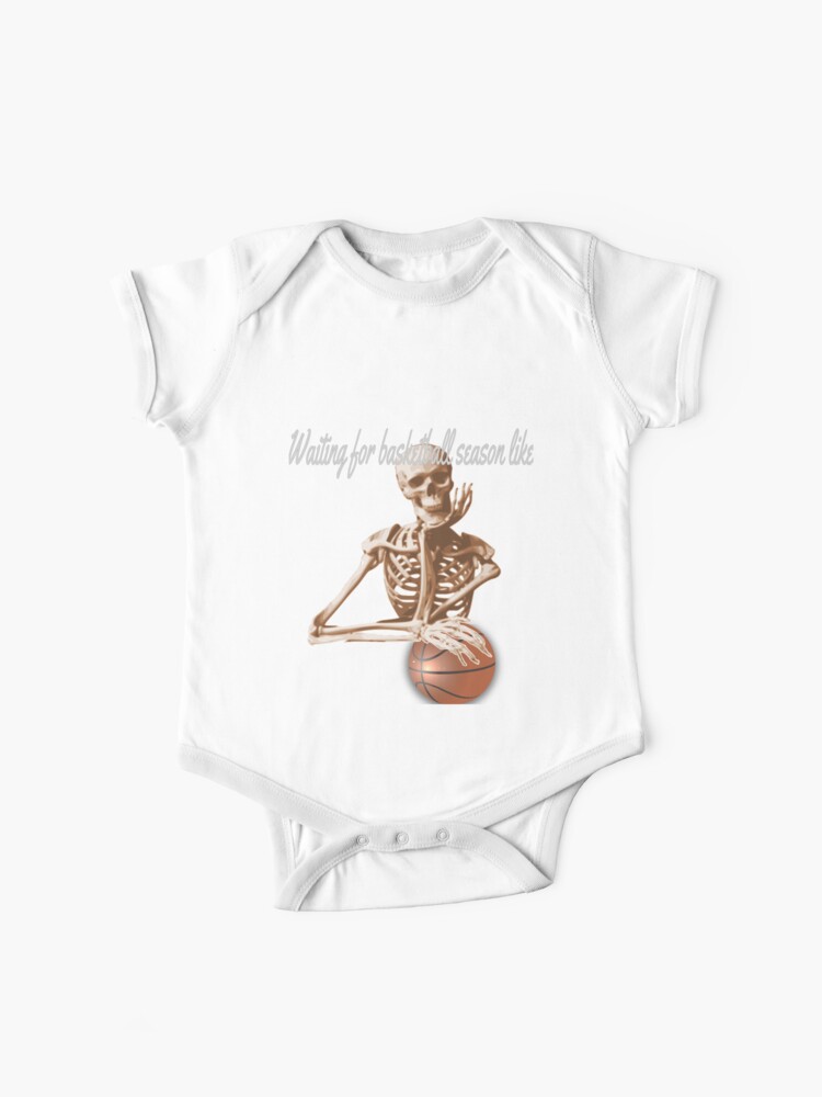 Waiting For Basketball Season Like Baby One Piece For Sale By Theboyteacher Redbubble