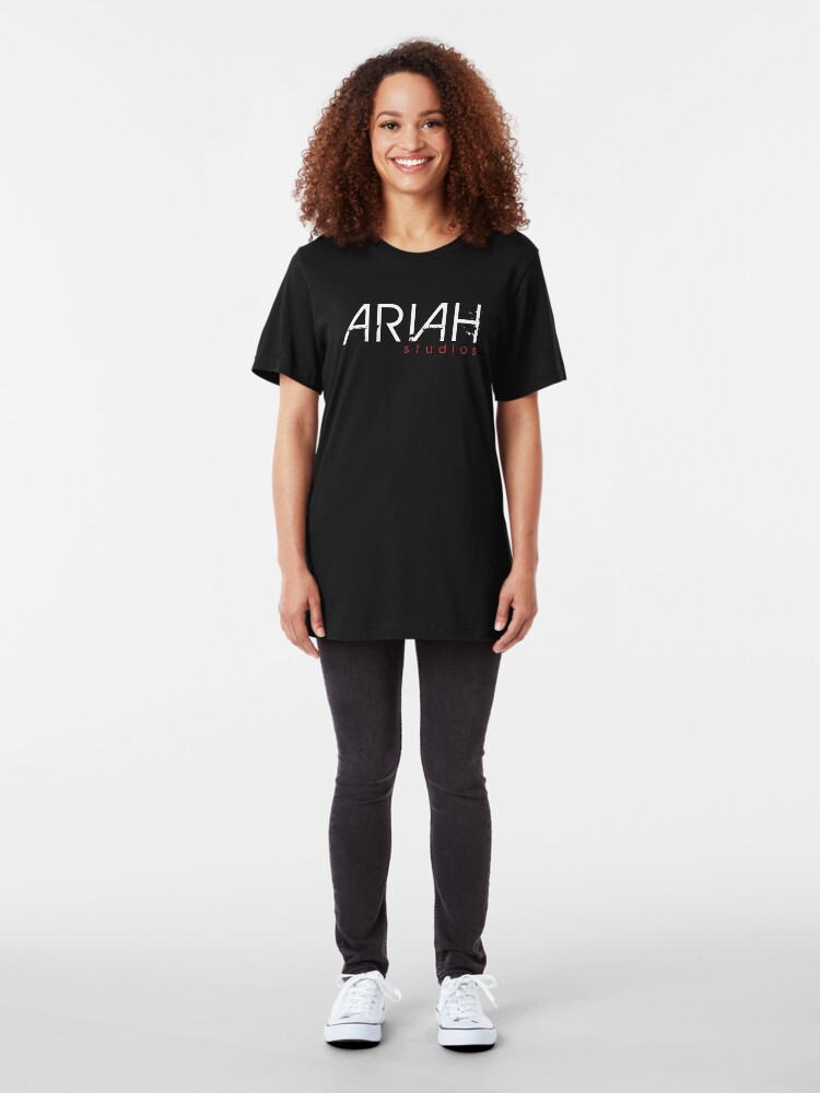 Alternate view of Ariah Studios Logo Slim Fit T-Shirt