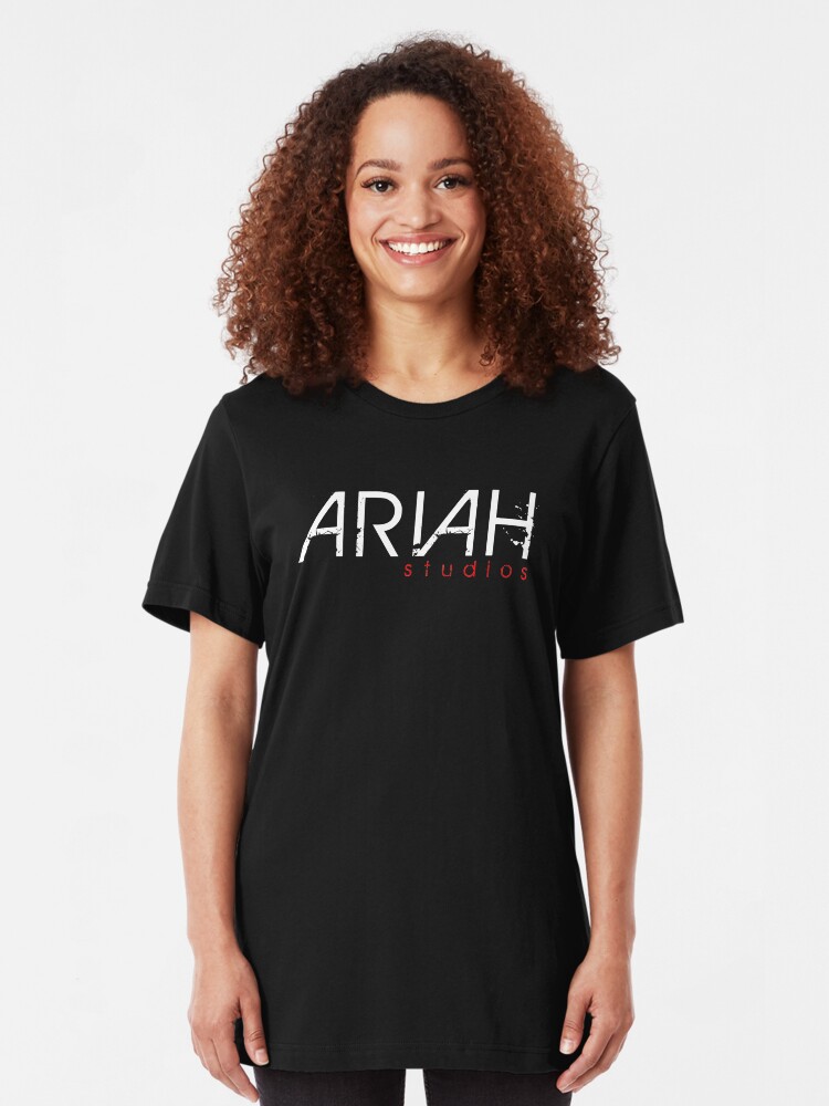 Alternate view of Ariah Studios Logo Slim Fit T-Shirt