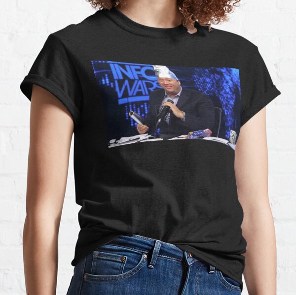Alex Jones Tin Foil Hat Classic T-Shirt