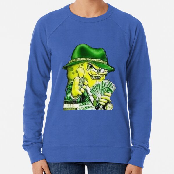 Gangster Spongebob Lightweight Sweatshirt