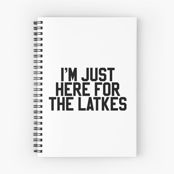 Item preview, JUST HERE FOR THE LATKES designed and sold by MadEDesigns.