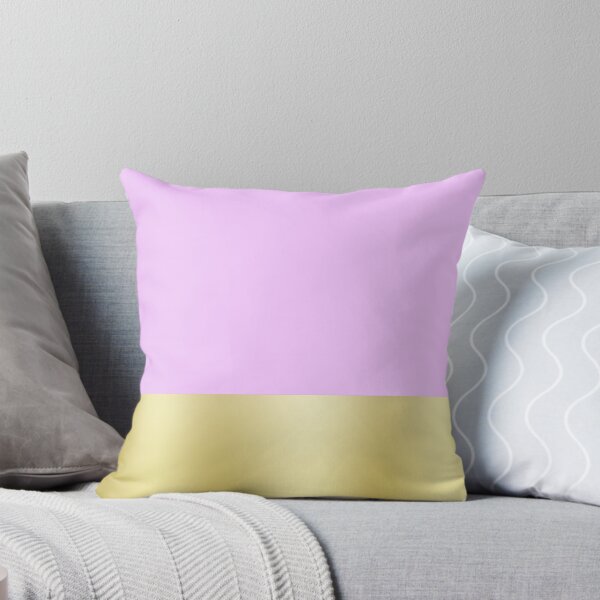 Aperçu de l'œuvre Bloc horizontal solide lilas et or créée et vendue par GrumpyBoobsArt.