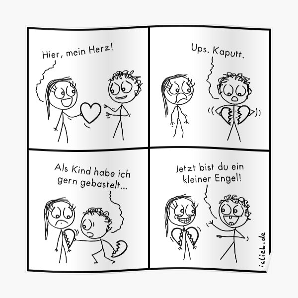 Bruch islieb Comics Poster
