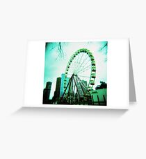 Ferris Wheel Melbourne Greeting Card