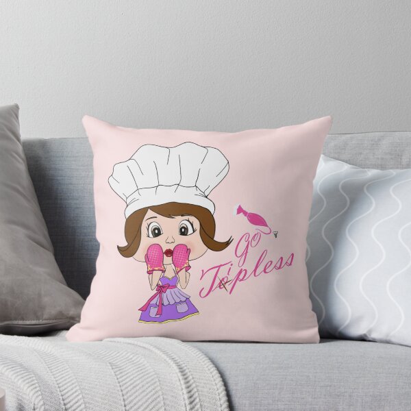 Item preview, Tipless Baking T-Shirt designed and sold by CatTail.