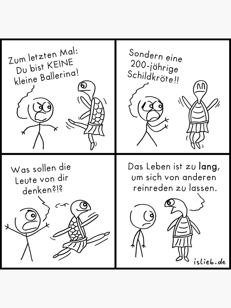 Thumbnail 3 von 3, Poster, Ballerina islieb Comics designt und verkauft von islieb.