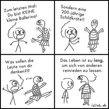 Vorschaubild zum Design Ballerina islieb Comics von islieb