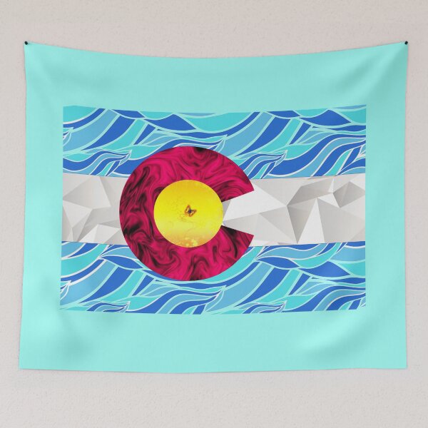 Item preview, Abstract Colorado Logo flag designed and sold by megandjack.