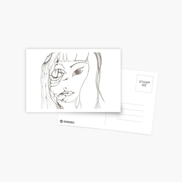 Beauty Fades Postcard