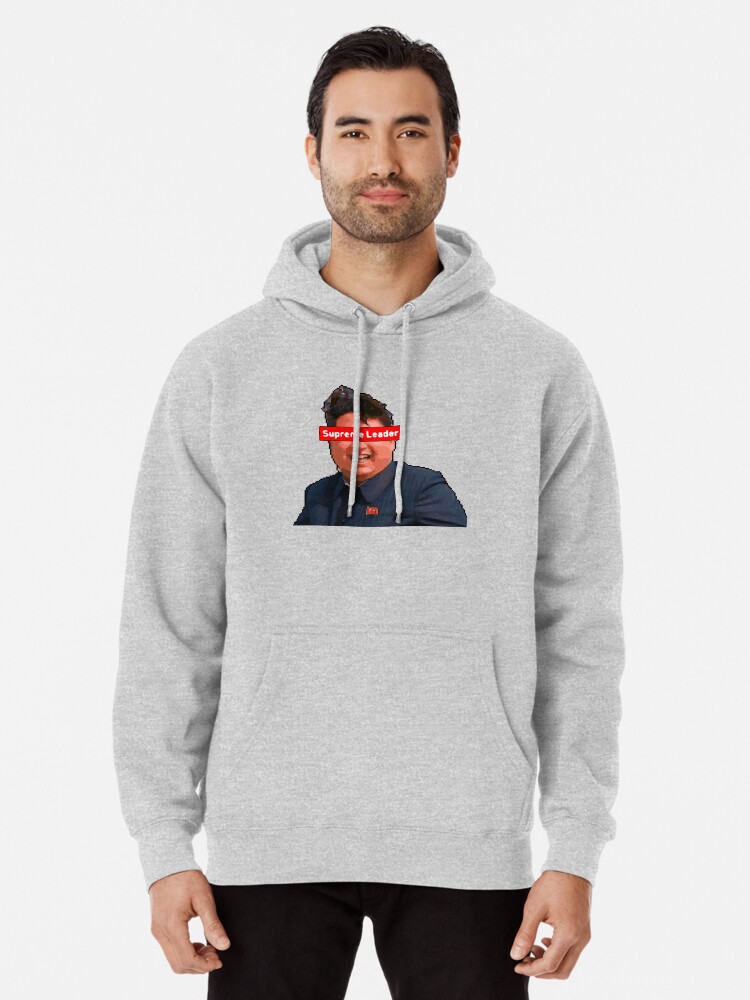 kim jong un supreme hoodie