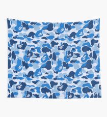 Blaue Bape Camo Wandbehang