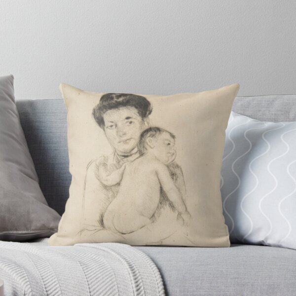 Item preview, Mother Holding Her Nude Baby designed and sold by guagamela617.