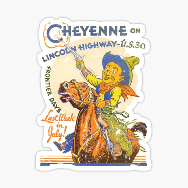 Item preview, Cheyenne Frontier Days, 50s. 60s designed and sold by Retrorockit.
