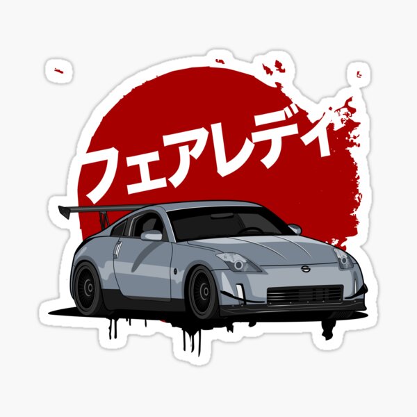 Nissan 370z Stickers for Sale