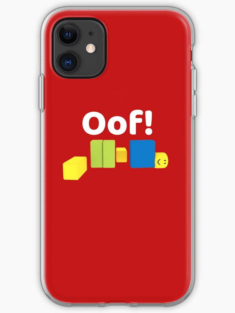 Roblox Oof Gaming Noob Iphone Case Cover By Smoothnoob - oof roblox oof noob water bottle by smoothnoob redbubble
