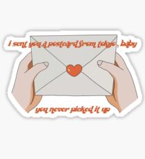 Postcard - Troye Sivan Sticker