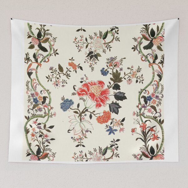 Item preview, 18th Century Chinese Silk Design designed and sold by Greenbaby.