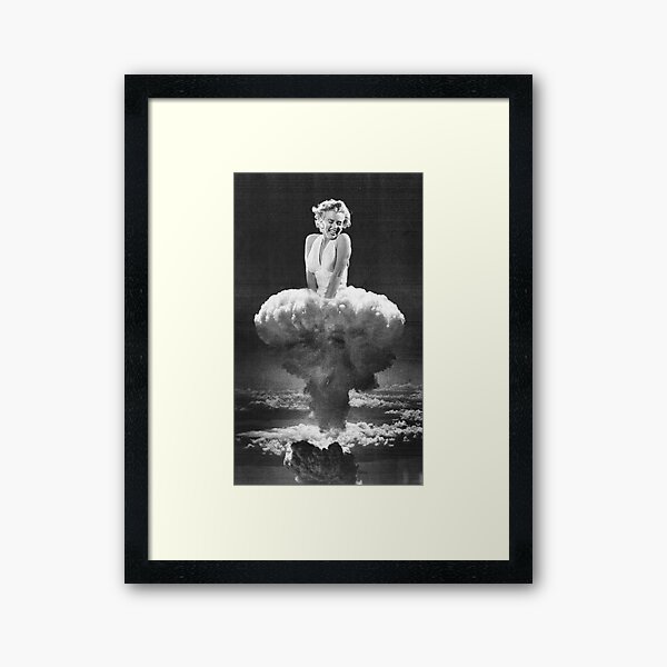 Bombshell - Marilyn Monroe Framed Art Print