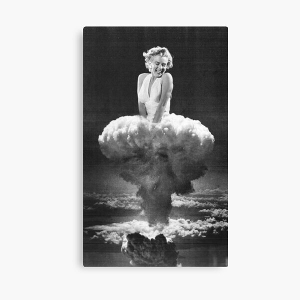 Item preview, Bombshell - Marilyn Monroe / Mushroom Cloud designed and sold by Vertigo Artography.