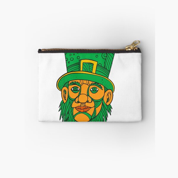 Item preview, Irish Leprechaun Mono Line Color designed and sold by patrimonio.