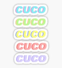 Colored Cuco Sticker