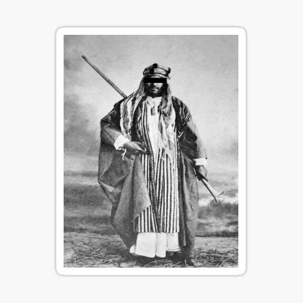 Bedouin man Sticker