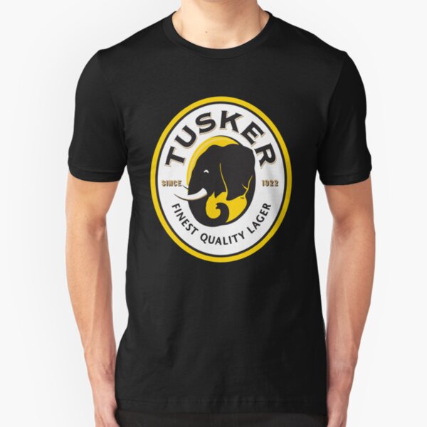 Tusker Lager Logo Slim Fit T-Shirt