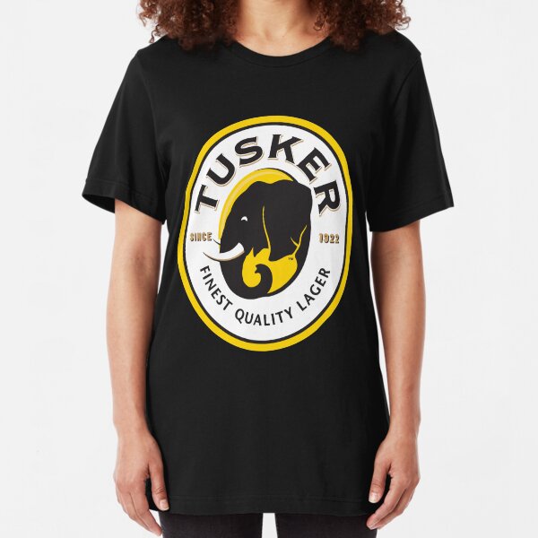 Tusker Lager Logo Slim Fit T-Shirt