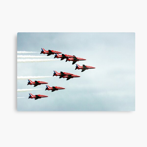 Red Arrows! Metal Print