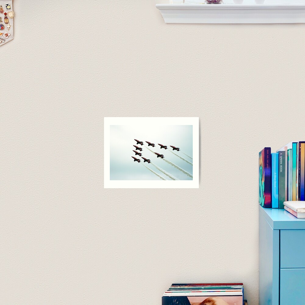 RAF Aerobatic Team Art Print