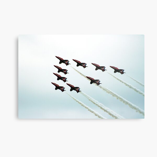 RAF Aerobatic Team Metal Print