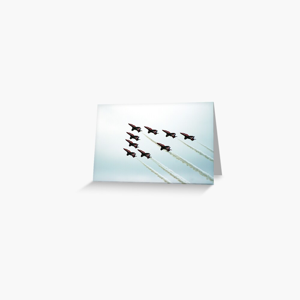 RAF Aerobatic Team Greeting Card
