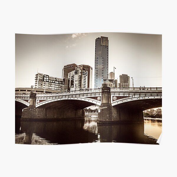 Historic Princes Bridge Poster