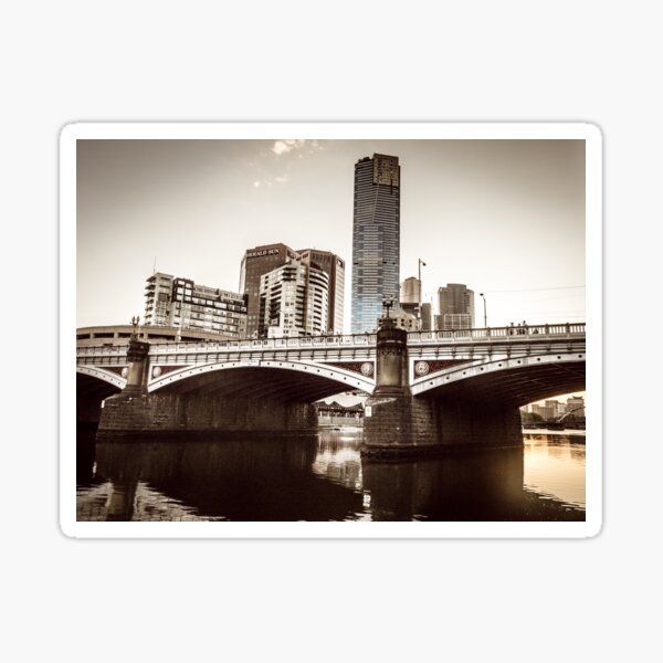 Historic Princes Bridge Sticker