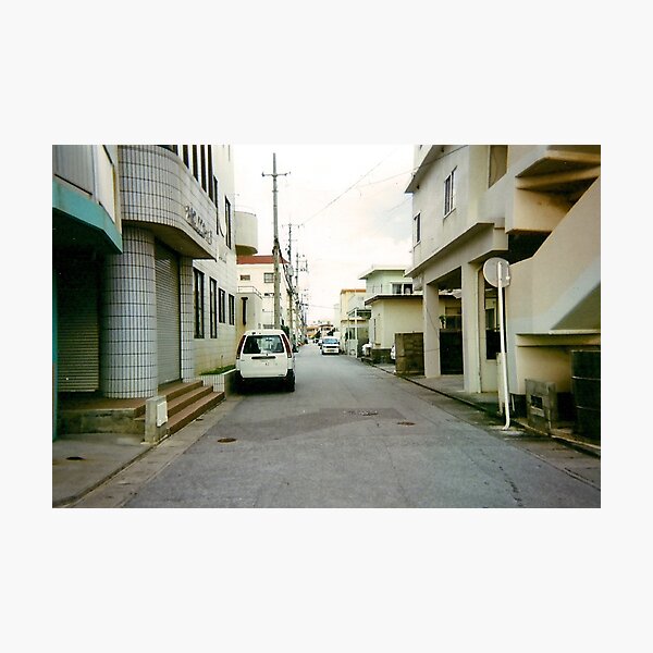 Japanese Alleyway Wall Art Redbubble