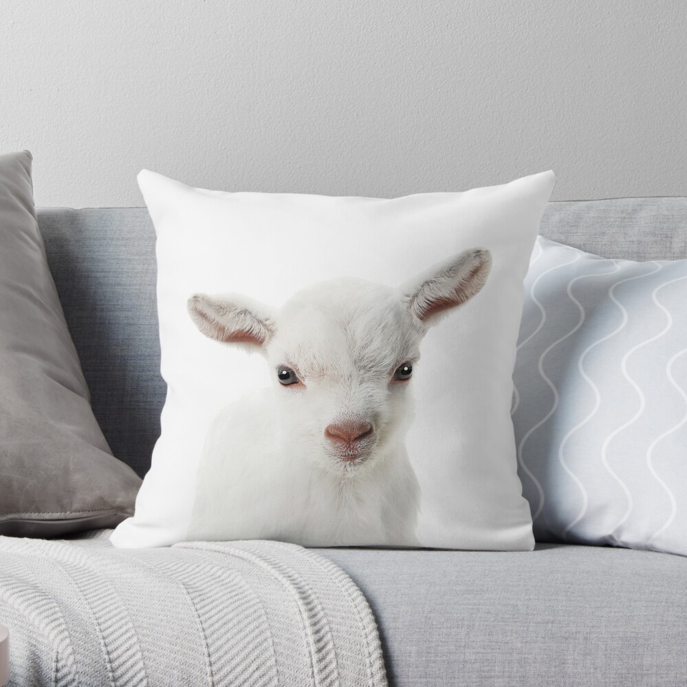 goat shaped pillow