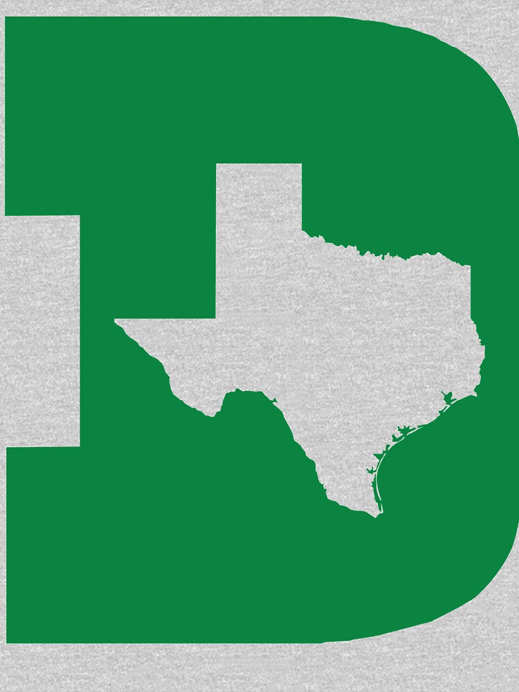 D Texas Greencut Out T Shirt For Sale By Pelicaine Redbubble