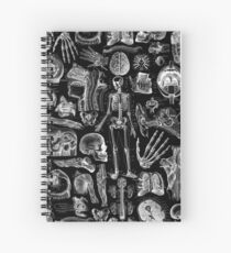 Cuaderno de espiral Anatomía Humana Black Print