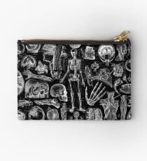 Human Anatomy Black Print Studio Pouch