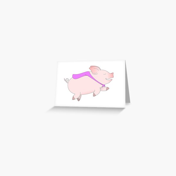 Pigs Can Fly! Greeting Card