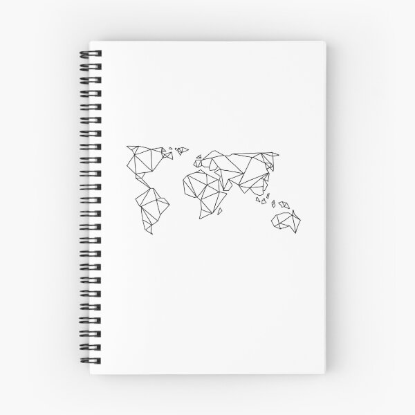 Item preview, Geometric Map designed and sold by Caroline Palmer.
