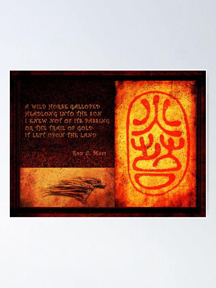 Alternate view of Trail Of Gold Poster