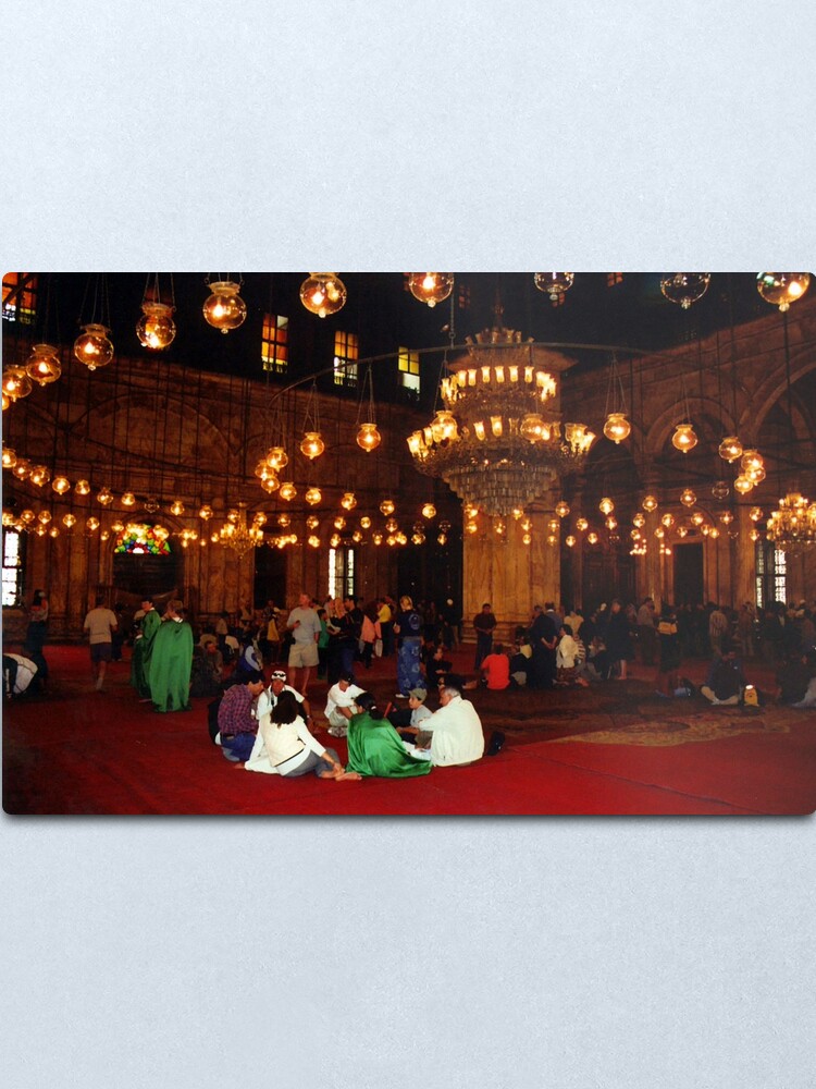 Alternate view of Mosque of Muhammad Ali (Interior) Metal Print