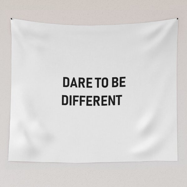 Item preview, Dare to be different designed and sold by Lingo Shop.