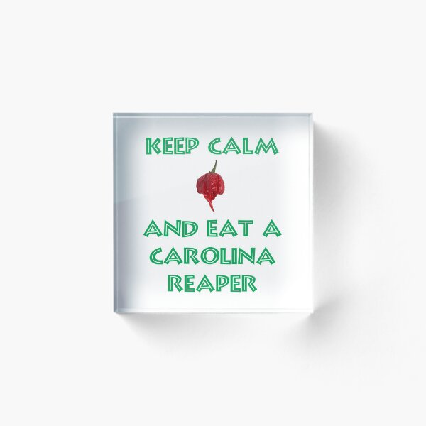 Item preview, Keep Calm And Eat A Carolina Reaper designed and sold by KnuNetzer.