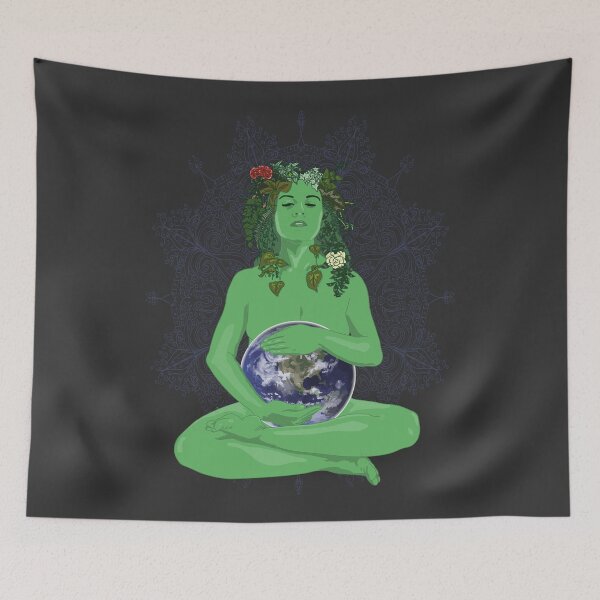 Item preview, Gaia Goddess of Earth, Mother Earth, Earth Day designed and sold by Marouk.